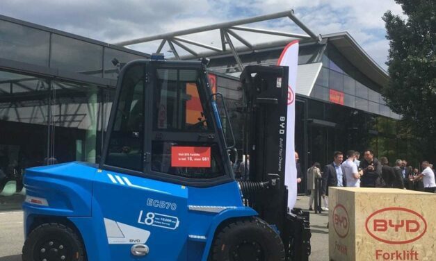 BYD Forklift presenta productos avanzados en LogiMAT