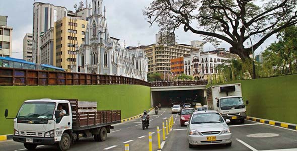 INAUGURAN EN CALI EL TÚNEL URBANO MÁS GRANDE DE COLOMBIA