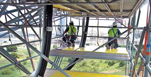 PREV. ACCIDENTES DE TRABAJO CON EL USO DE ANDAMIOS CERTIFICADOS