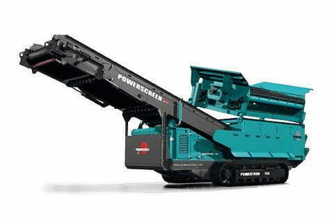 Powerscreen saca al mercado la precribadora Powertrak 750 en Hillhead
