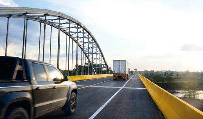La Ruta del Sol Sector 2: Nuevo puente sobre el río Opón