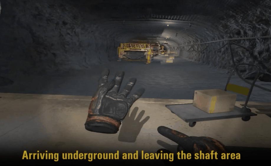 Realidad virtual en minería