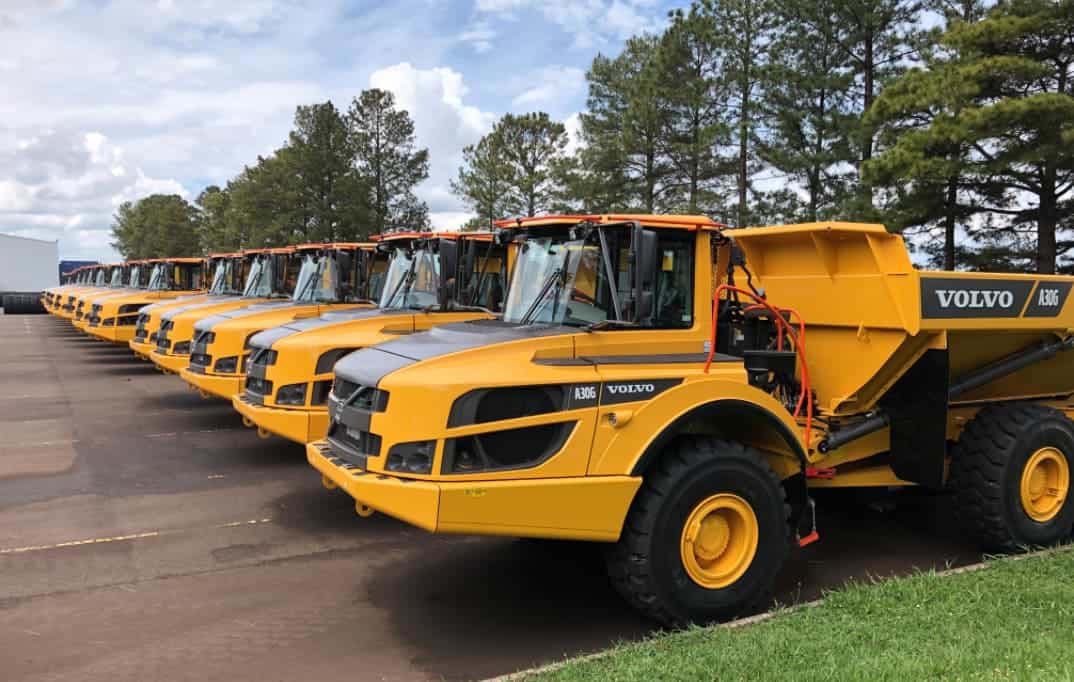Volvo CE exporta 50 dúmperes articulados a Europa durante pandemia