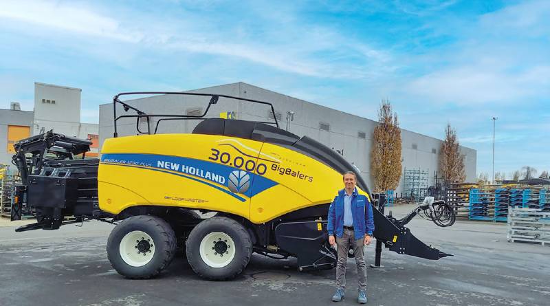 New Holland Agriculture: hito de 30.000 empacadoras gigantes fabricadas
