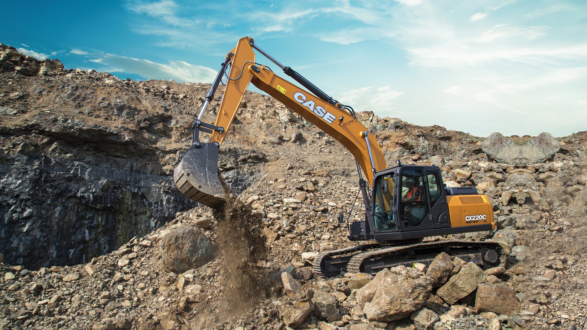 CASE presentó la excavadora sobre orugas CX220C en América Latina