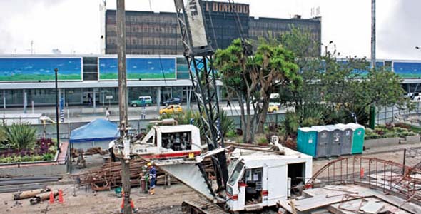 BUEN RITMO EN OBRAS DEL NUEVO AEROPUERTO ELDORADO