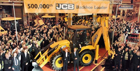 MEDIO MILLÓN Y CRECIENDO: UN RÉCORD PARA JCB