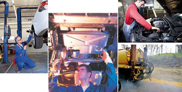 SEGURIDAD EN MANTENIMIENTO VEHICULAR