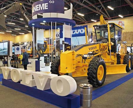 VOLVO MOSTRÓ TECNOLOGÍA EN EXPOCONSTRUCCIÓN 2013